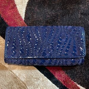 Blue Cole Haan Clutch